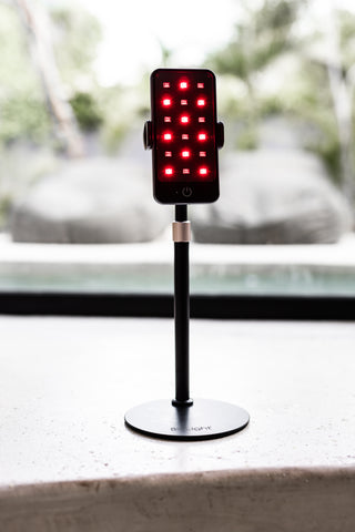 User manual and charging cord included with the Glow by BioLight.