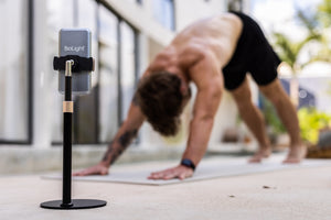 Stylish and practical design of the Glow red light therapy by BioLight.